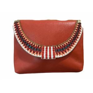 NEW NAHUA women's charlina bags in mandarin/coral